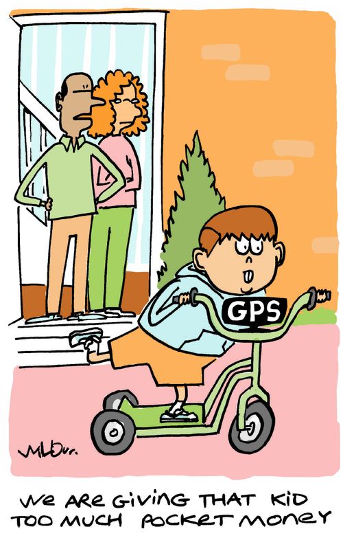 'We are giving that kid too much pocket money.'