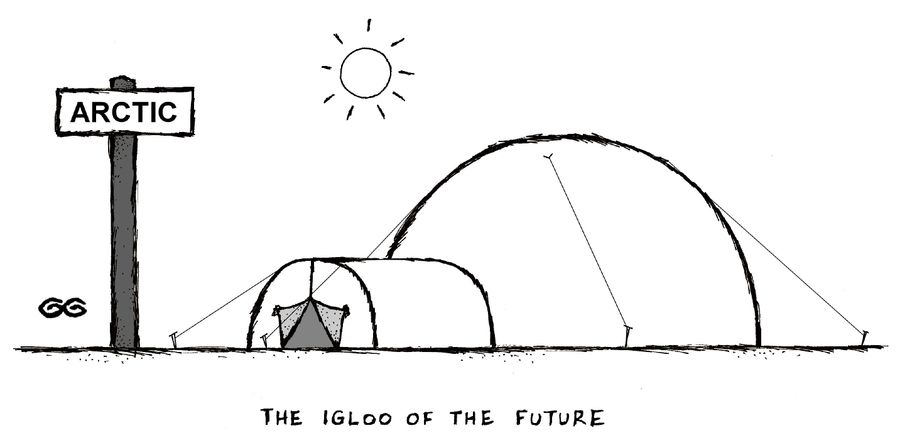 The igloo of the future.