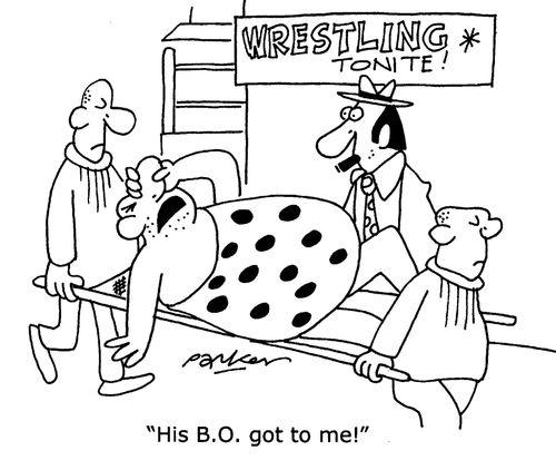 'His B.O got to me!'