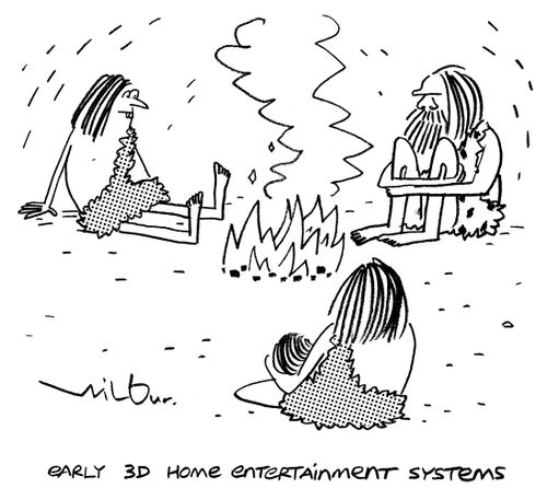 Early 3D home entertainment systems.