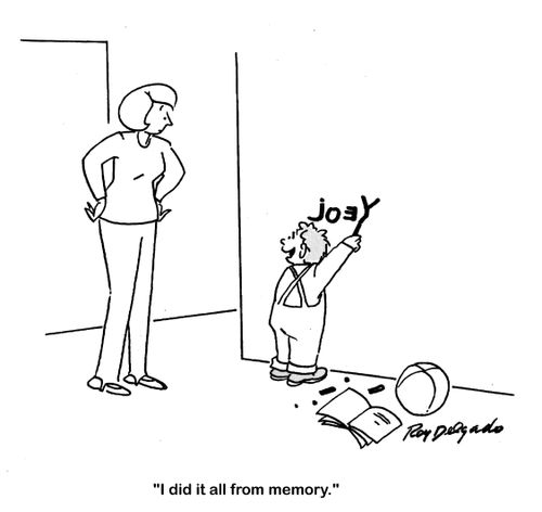 'I did it all from memory.'