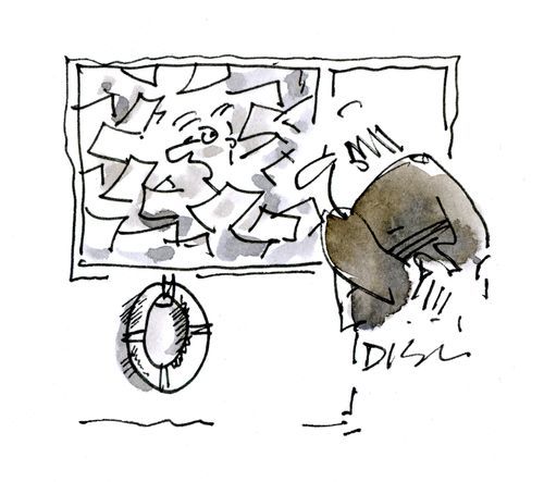 Drowning in Paper.