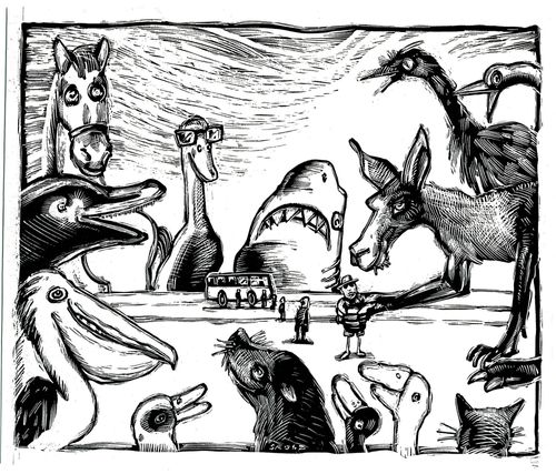 Animal tourism.