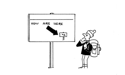 You Are Here.