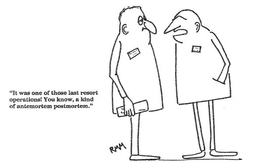'It was one of those last resort operations!...