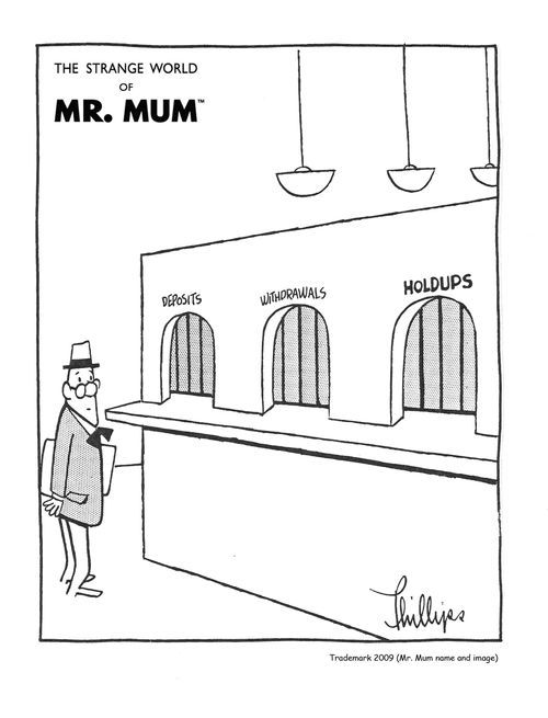 Bank Holdup Window
