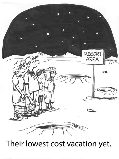 Their lowest cost vacation yet.