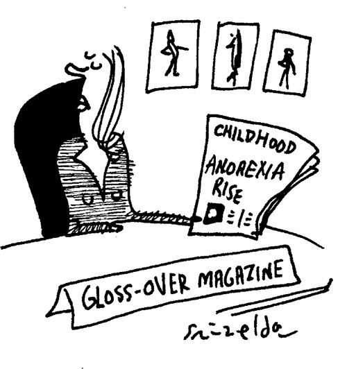 Gloss-over magazine