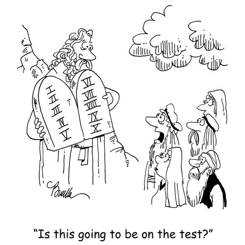 'Is this going to be on the test?'
