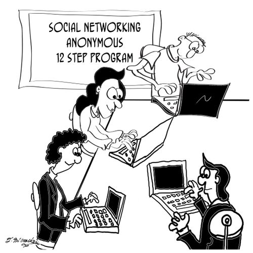 Social Networking Anonymous 12 Step Program.