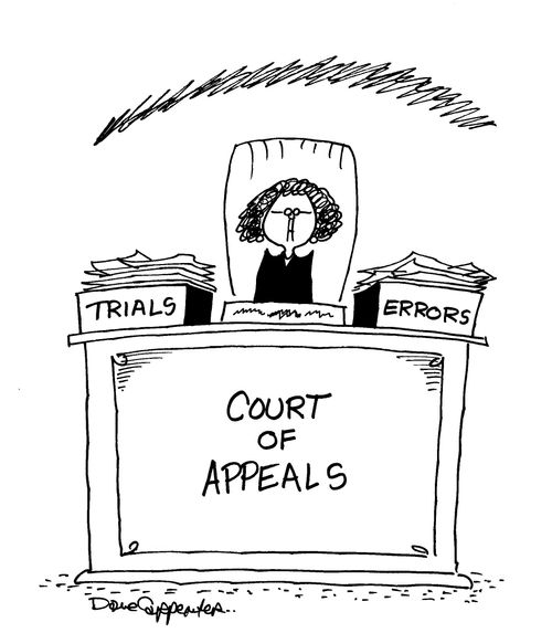 Court of Appeals: Trial and Errors.