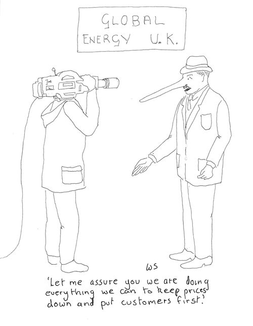 'Let me assure you we are doing everything we can to keep prices down and put customers first.'