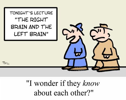 'I wonder if they KNOW about each other?'