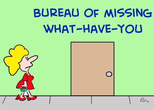 Bureau of Missing What Have You.