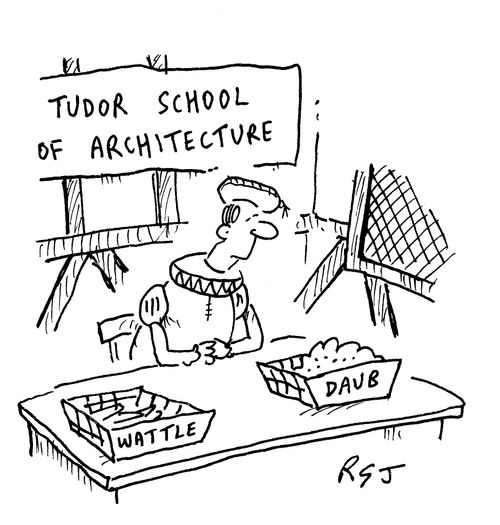 Tudor School of Architecture - Wattle and Daub.