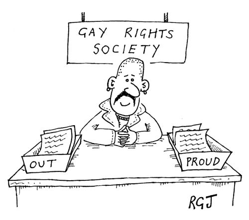 Gay Rights Society Out, Proud