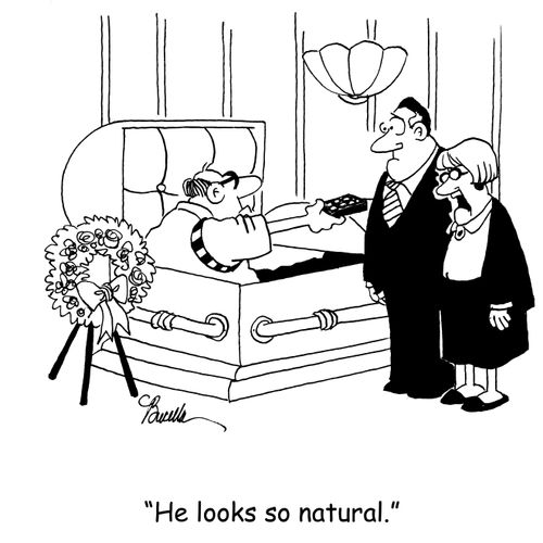 'He looks so natural.'