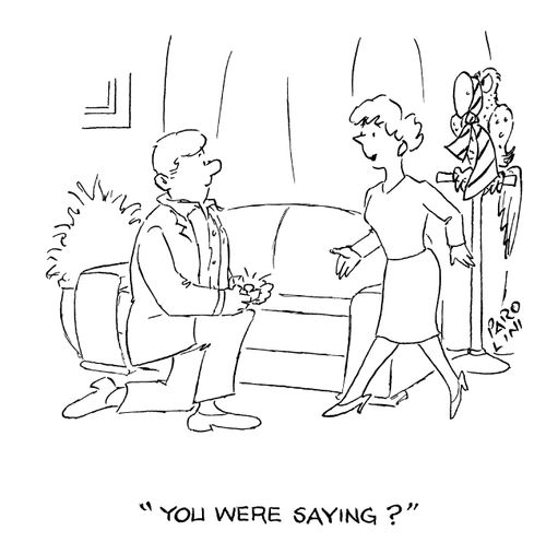 'You were saying?'