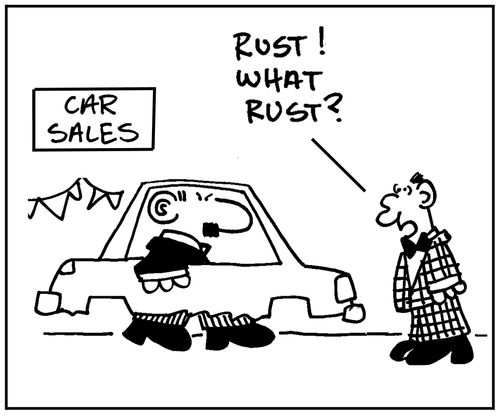 'Rust, what rust?'