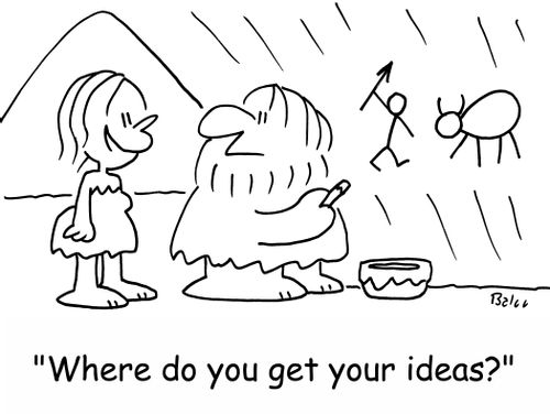 'Where do you get your ideas?'