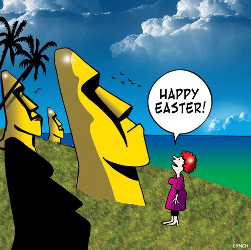 'Happy Easter.'