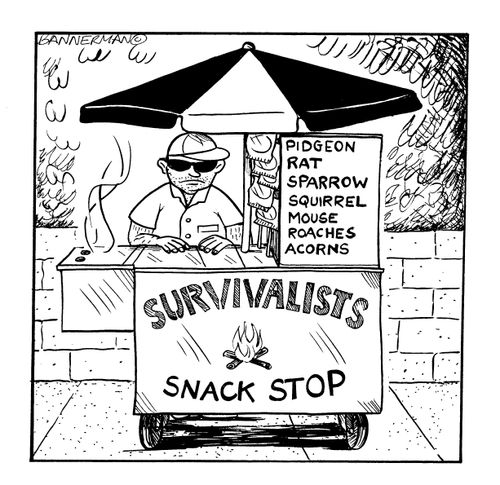 Survivalists Snack Stop.