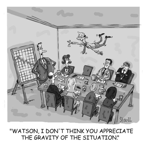 'Watson, I don't think you appreciate the gravity of the situation,'