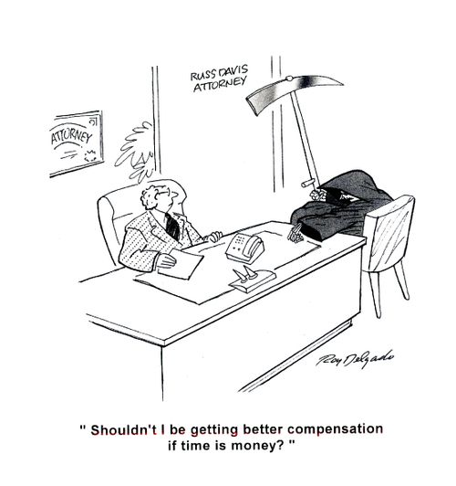 'Shouldn't I be getting better compensation if time is money'
