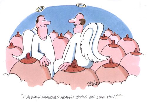'I always imagined Heaven would be like this!'