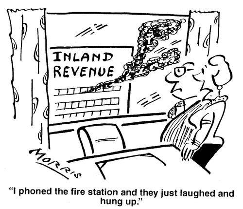 'I phoned the fire station and they just laughed and hung up.'