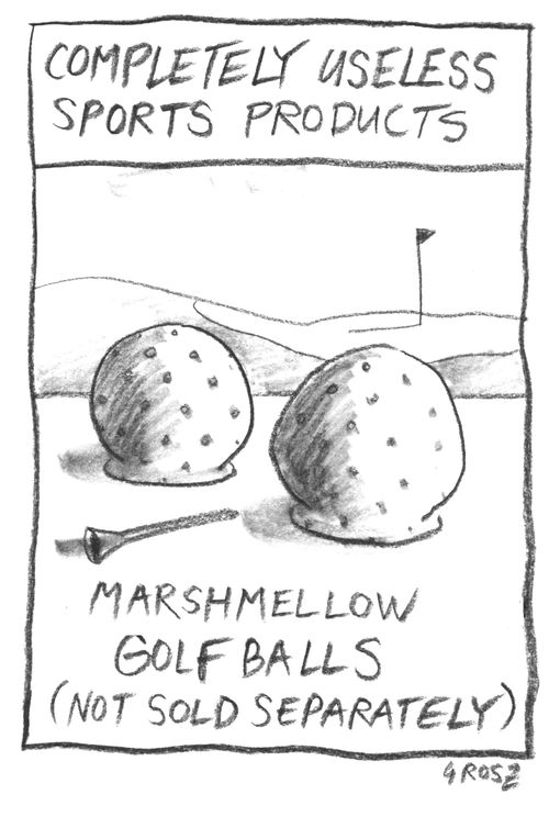 Marshmallow Golf Balls