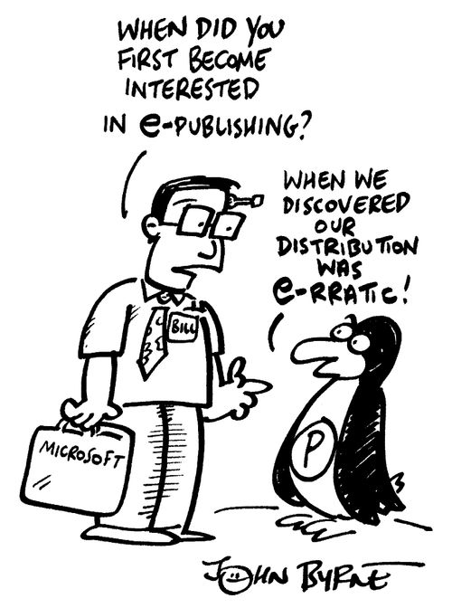 "When did you first become interested in e-publishing?"