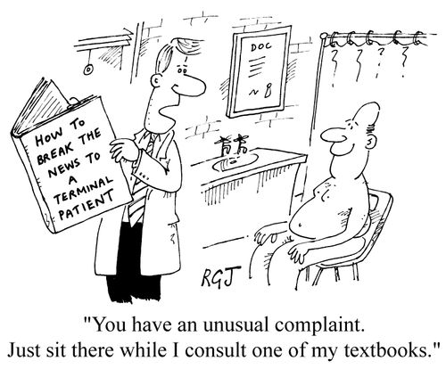 'How to break the news to a terminal patient'