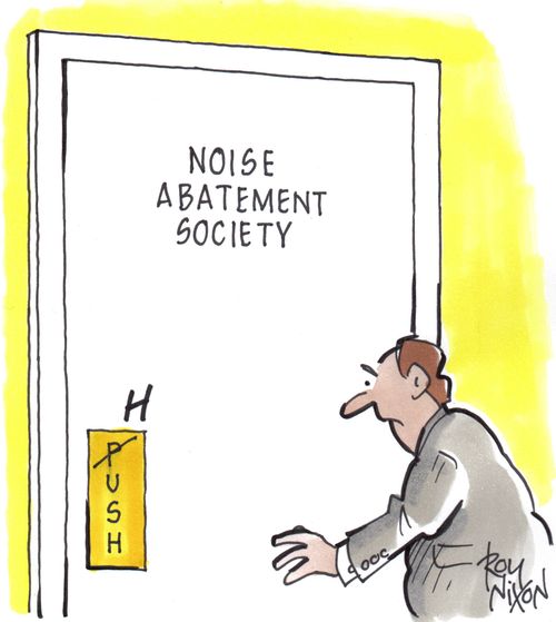 Noise abatement society - Hush.