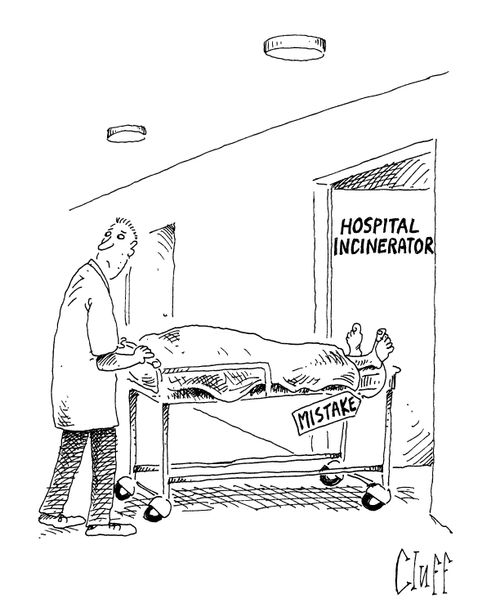 Hospital Incinerator: Mistake.