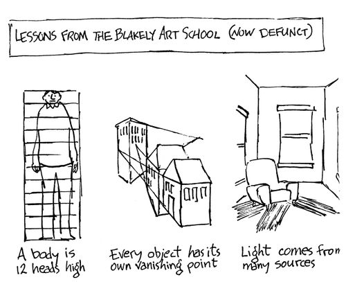 Lessons from the Blakely Art School (Now Defunct)