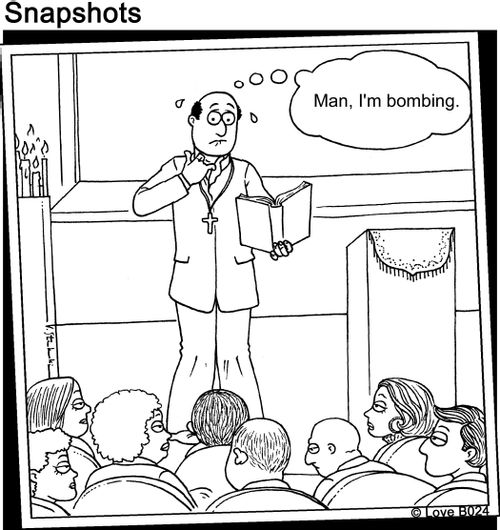 'Man, I'm bombing,'