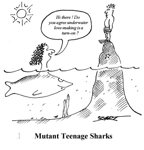 Mutant Teenage Sharks.