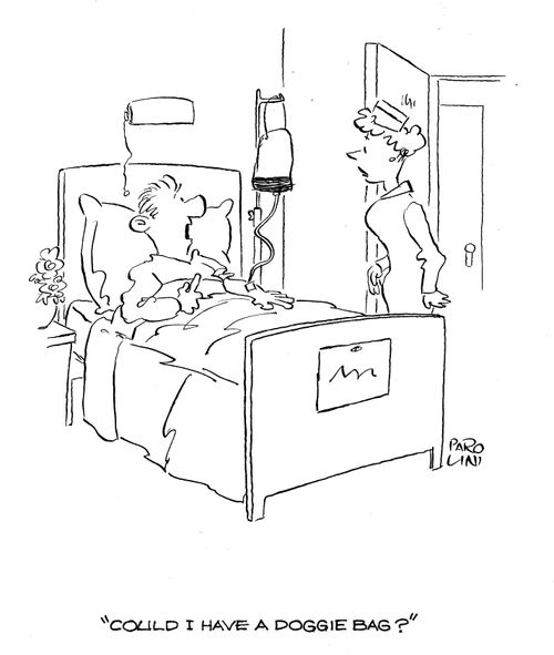 'Could I have a doggie bag?'