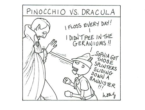 Pinocchio Vs. Dracula