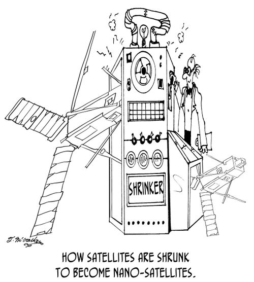 How Satellites Are Shrunk To Become Nano-Satellites,