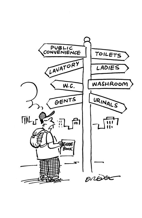 Toilets.
