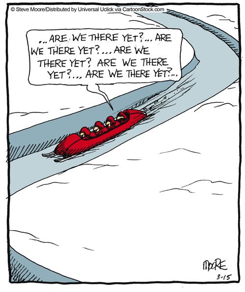 '...Are we there yet?...'