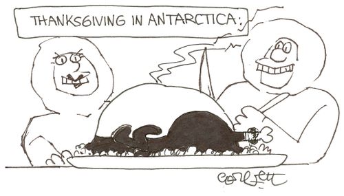 Thanksgiving in Antarctica.