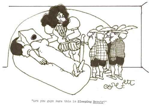 'Are you guys sure this is Sleeping BEAUTY?'