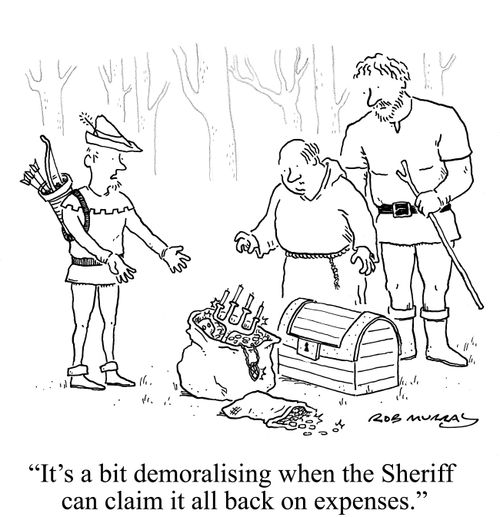 'It's a bit demoralising when the Sheriff can claim it all back on expenses.'