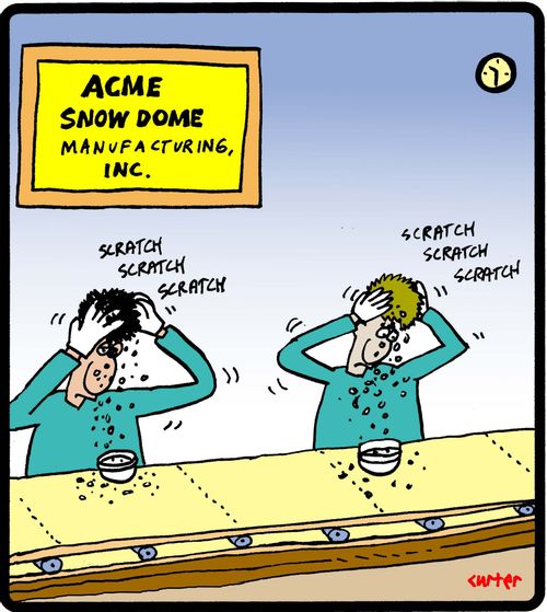 Snow dome manufacturing company.