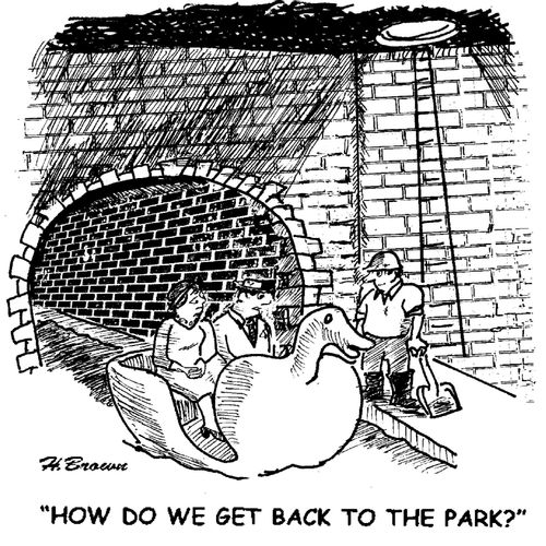 'How do we get back to the park?'