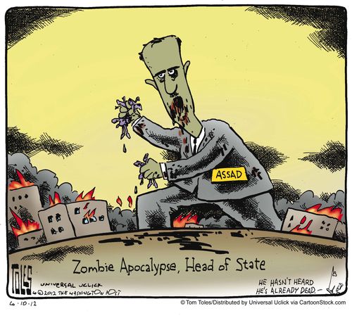 Zombie Apocalypse, Head of State.