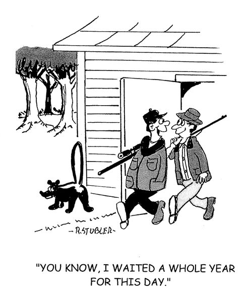 'You know, I waited a whole year for this day.'